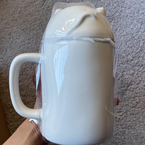 Rae Dunn Artisan Collection Ceramic Kitty Cat Coffee Cocoa Tea Mug With Lid - Picture 3 of 3